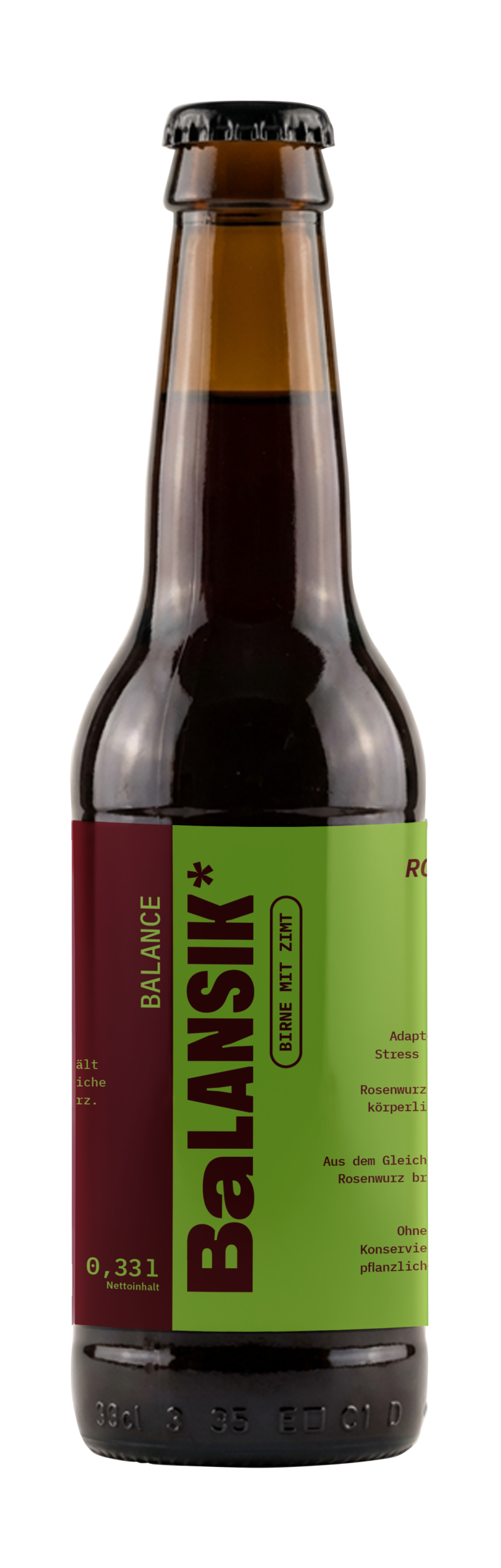 Balansik Flasche Birne mit Zimt