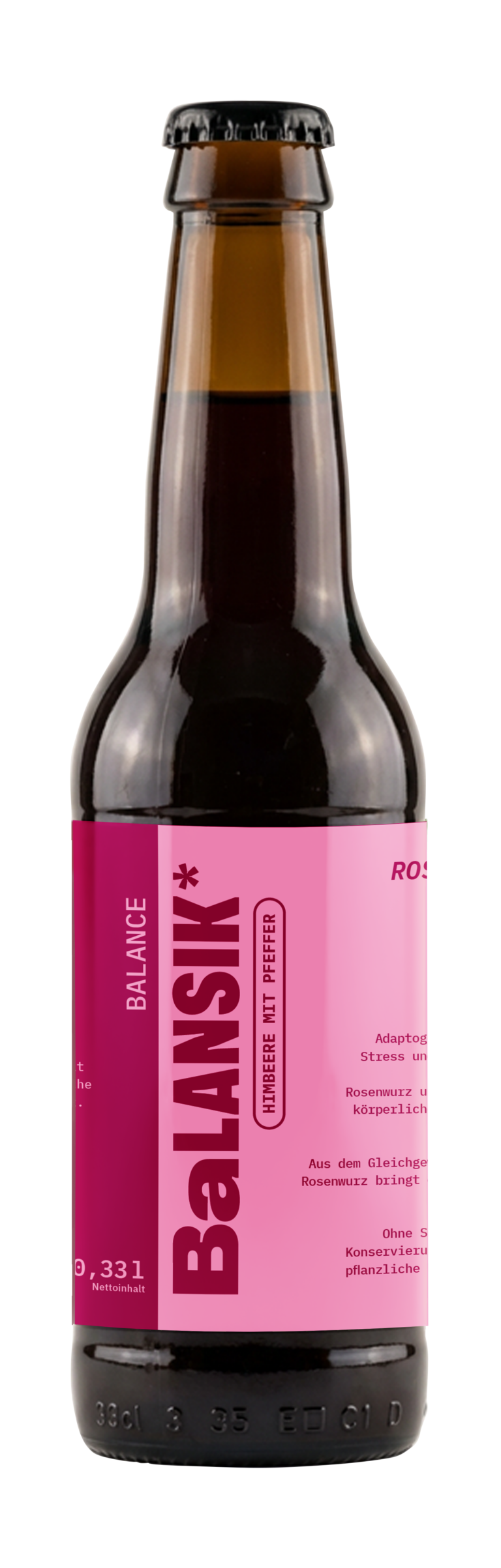 Balansik Flasche Himbeere mit Pfeffer